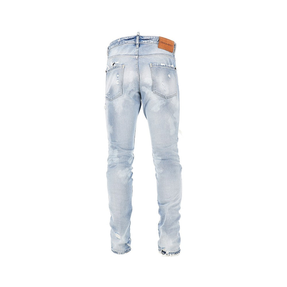 Dsquared2 Light wash 'Teddy' jeans