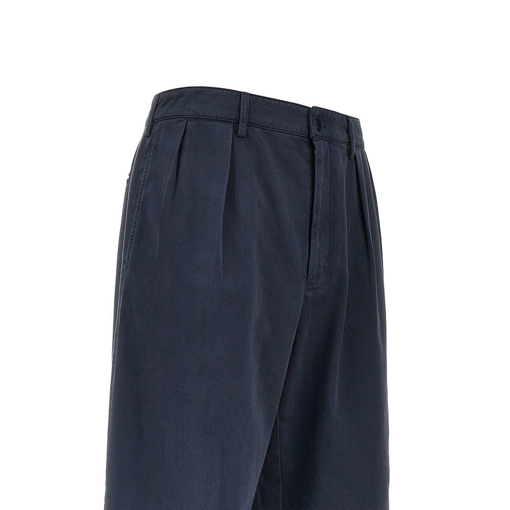 PRADA Old effect gabardine pants