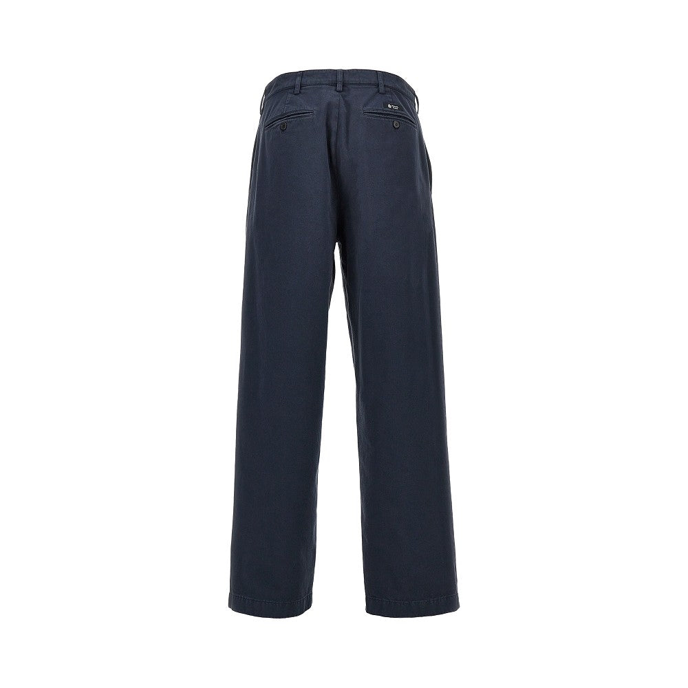PRADA Old effect gabardine pants