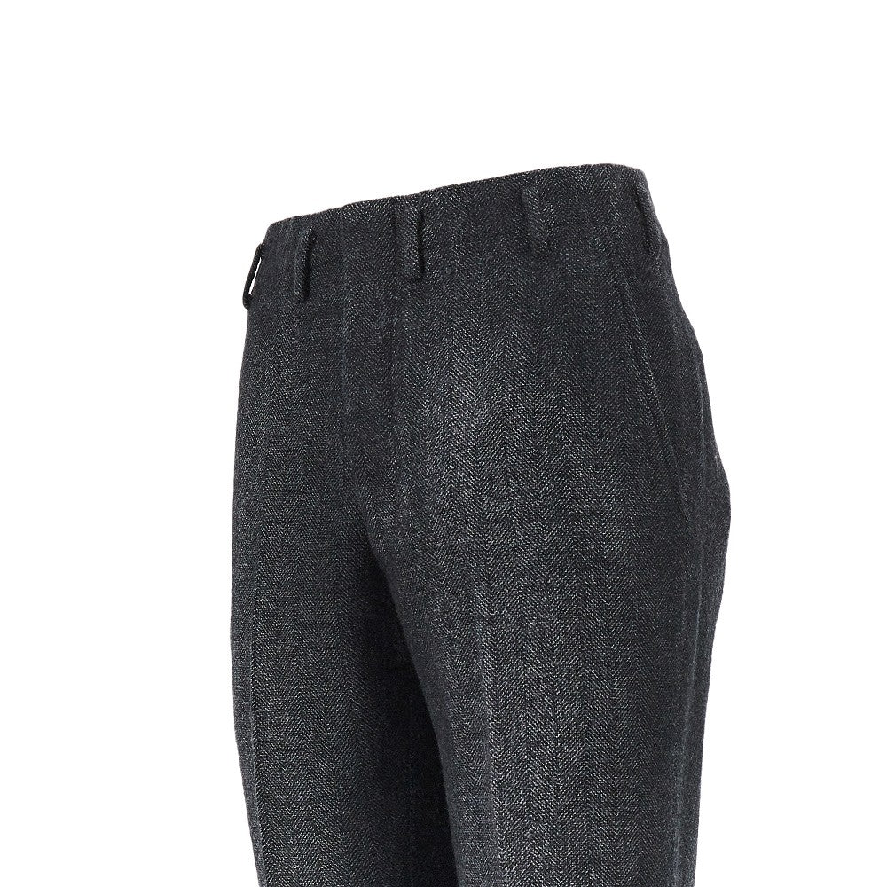 Prada Chevron wool pants