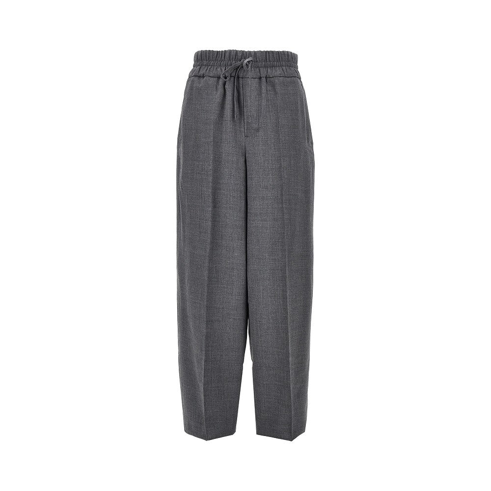 AMI Wool pants with elasticated waist