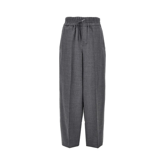 AMI Wool pants with elasticated waist