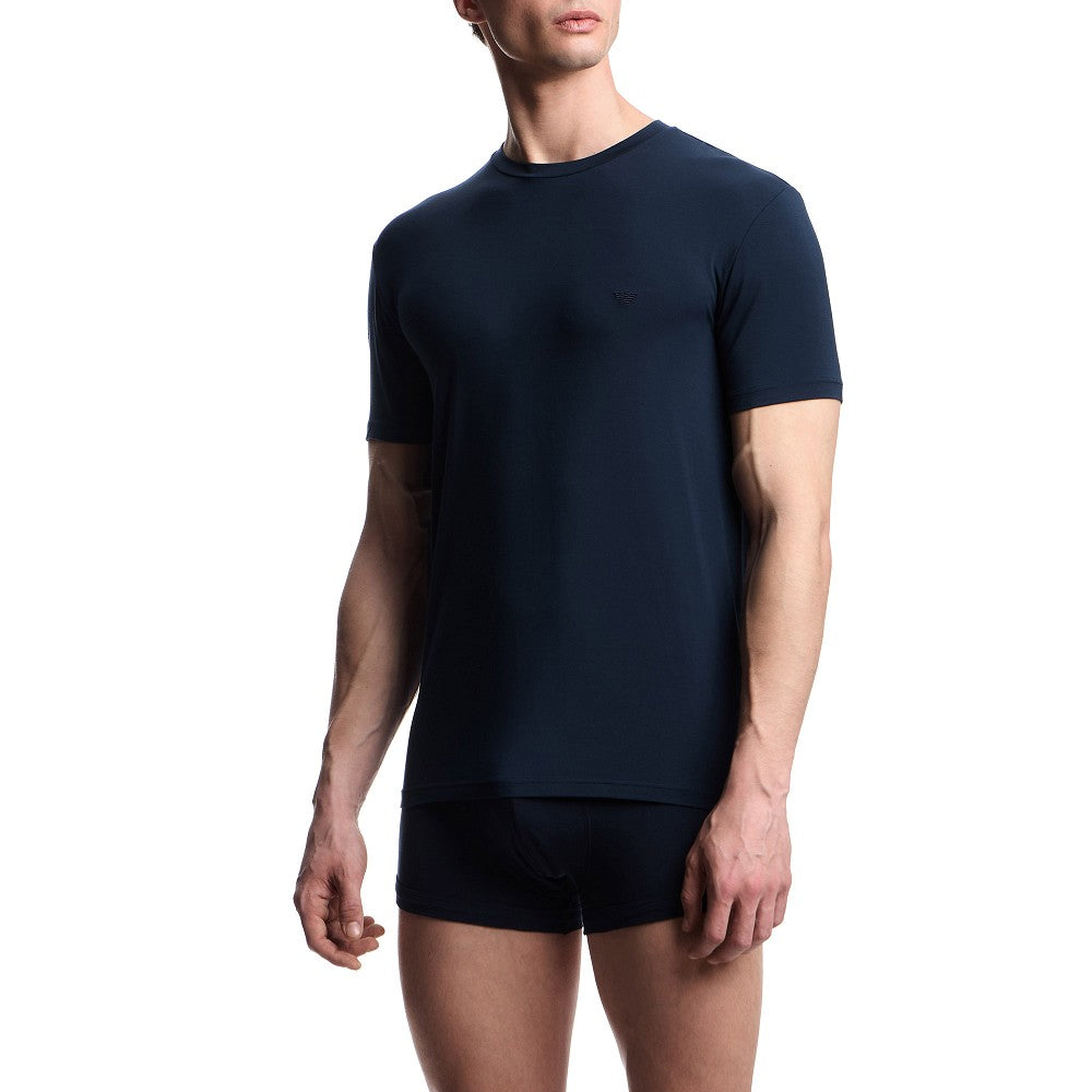 Ea Bodywear Stretch modal crewneck t-shirt