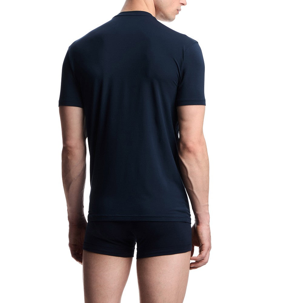 Ea Bodywear Stretch modal crewneck t-shirt