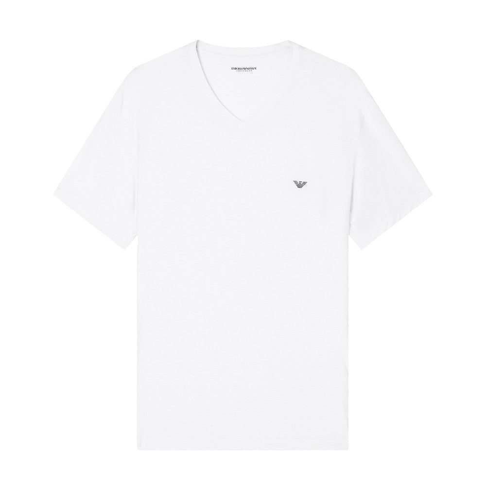 Ea Bodywear Stretch modal t-shirt with logo embroidery