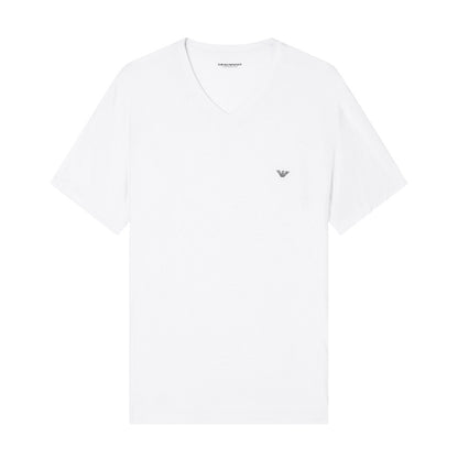 Ea Bodywear Stretch modal t-shirt with logo embroidery