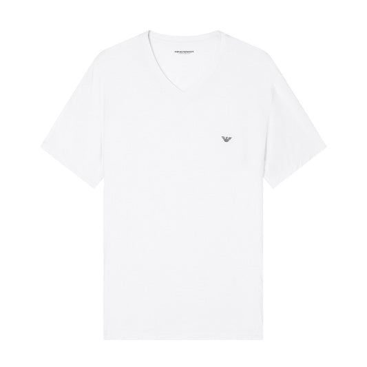 Ea Bodywear Stretch modal t-shirt with logo embroidery