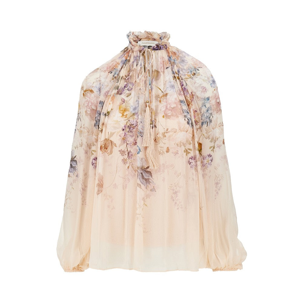 ZIMMERMANN 'Valiant' crêpe de chine blouse