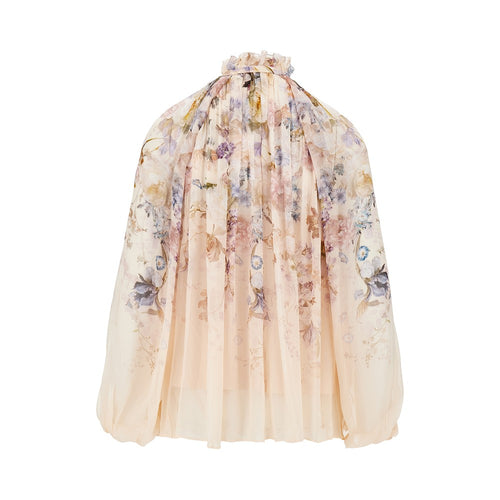ZIMMERMANN 'Valiant' crêpe de chine blouse