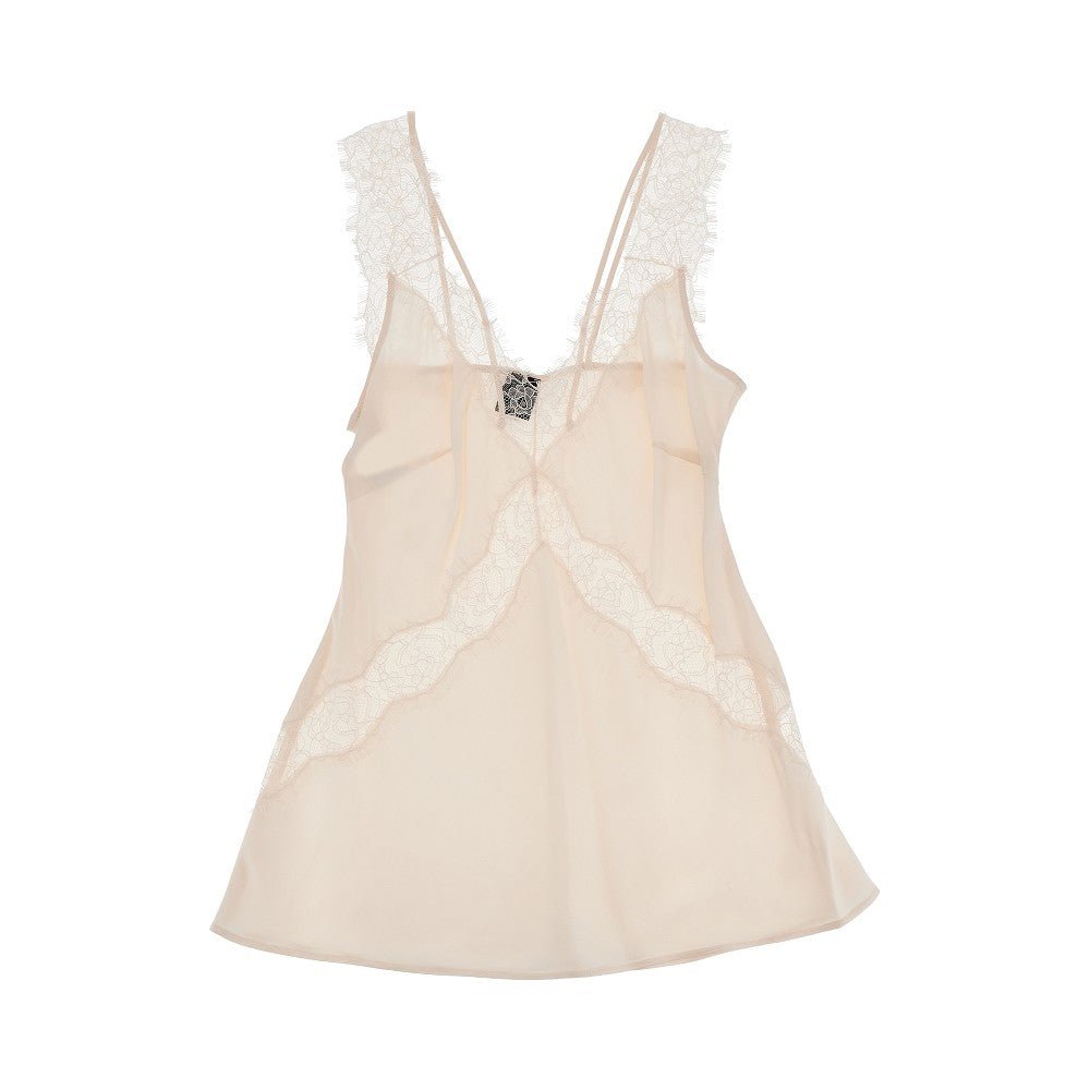 PINKO Lingerie top with lace