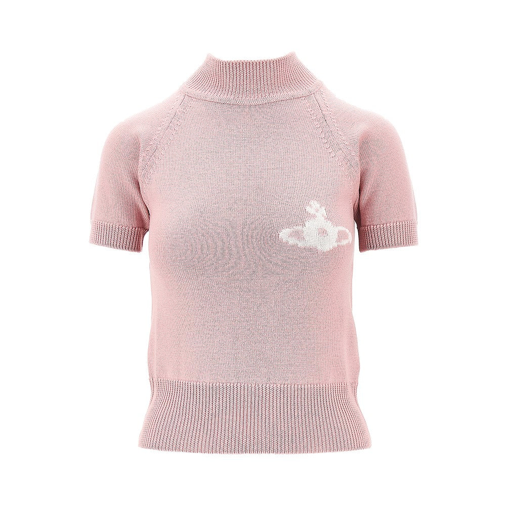 Vivienne Westwood 'Bea' turtleneck knitted top