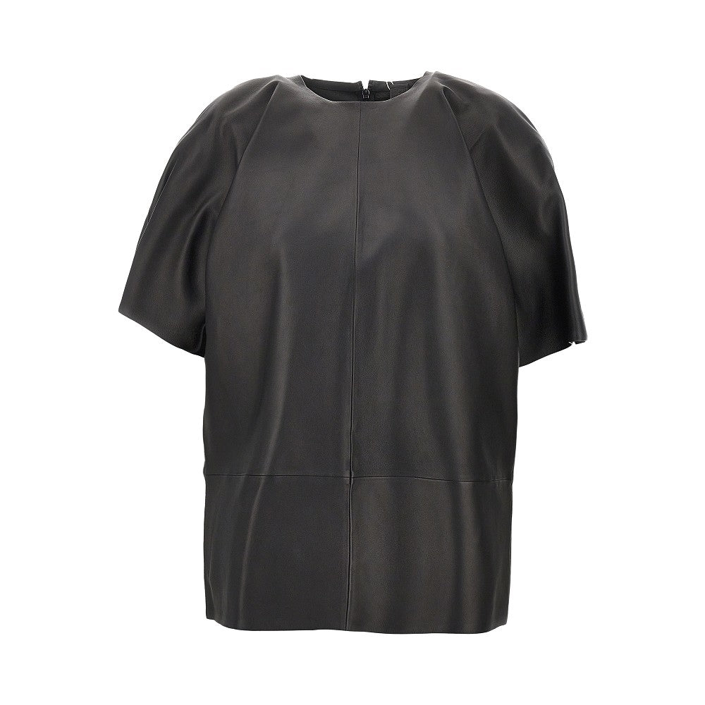 TOTEME Nappa leather Cocoon top