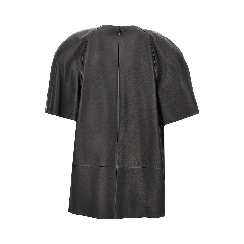 TOTEME Nappa leather Cocoon top