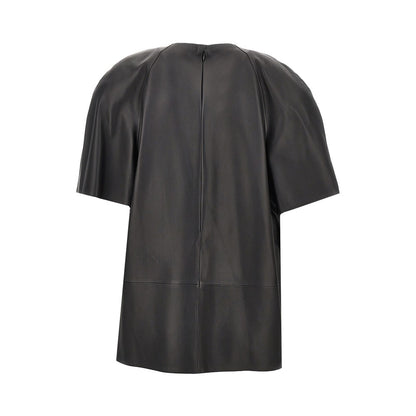 TOTEME Nappa leather Cocoon top