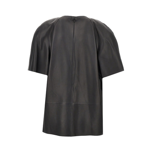 TOTEME Nappa leather Cocoon top