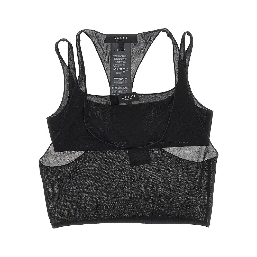 GUCCI Crêpe two-pieces top