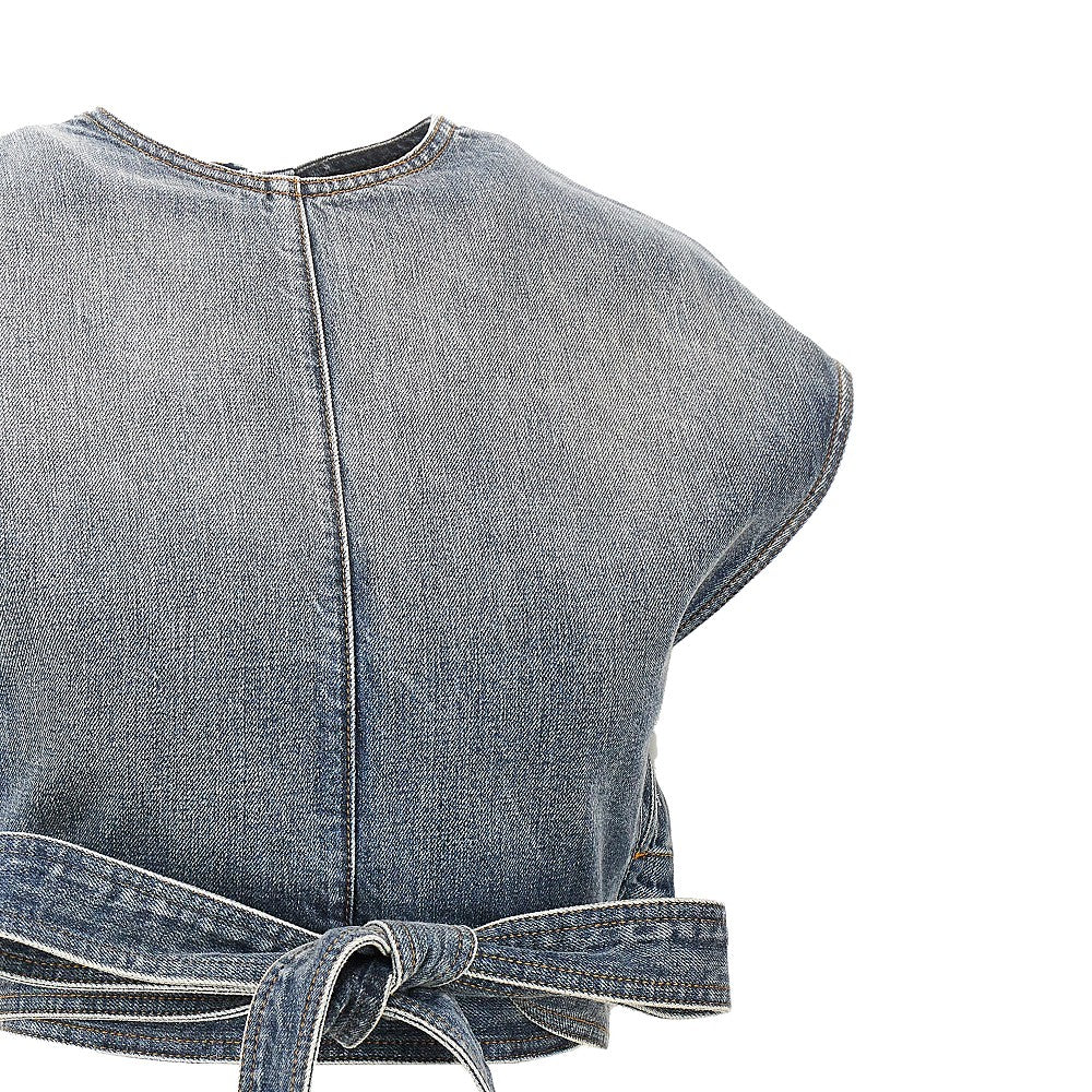 ALAIA Denim top