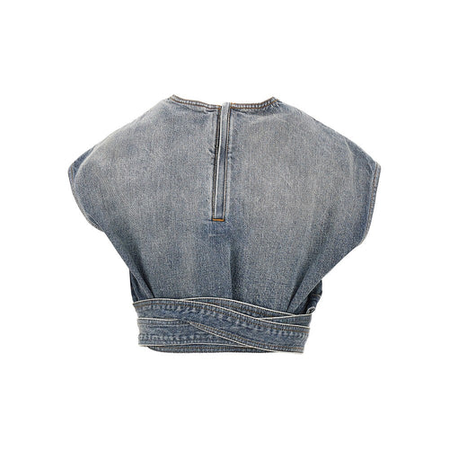 ALAIA Denim top