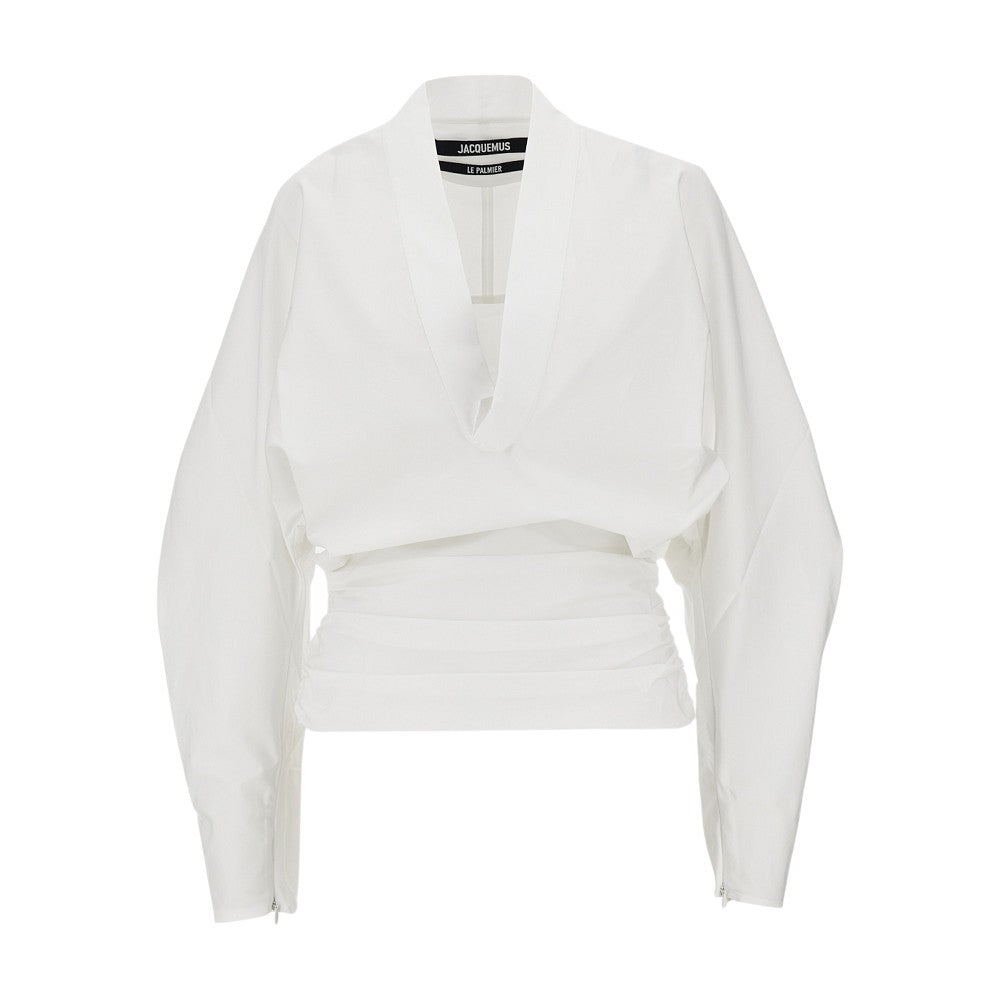 JACQUEMUS Colombe' poplin shirt