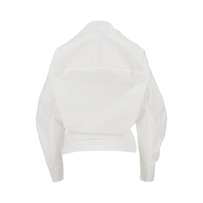 JACQUEMUS Colombe' poplin shirt