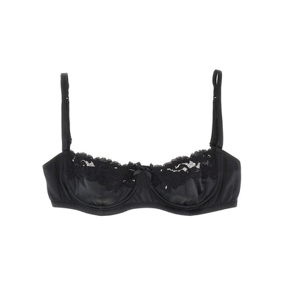 DOLCE&GABBANA Satin and lace balconette bra