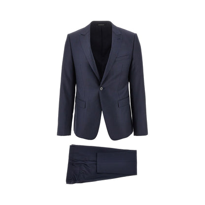 EMPORIO ARMANI Jacquard wool David Line suit