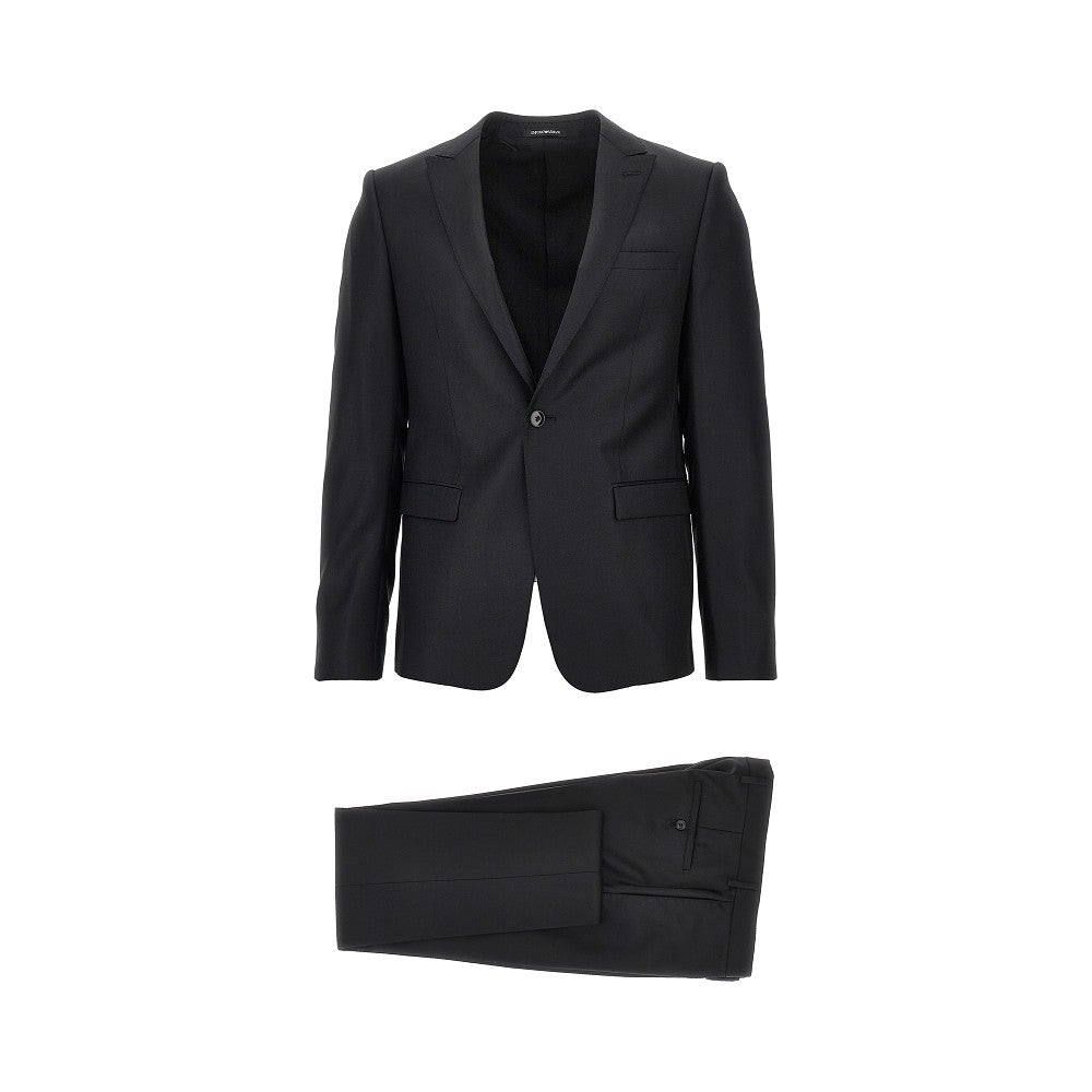 EMPORIO ARMANI Light wool David Line suit