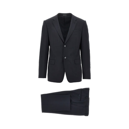 EMPORIO ARMANI Stretch wool 'M Line' tailored suit