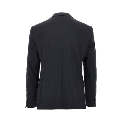 EMPORIO ARMANI Stretch wool 'M Line' tailored suit