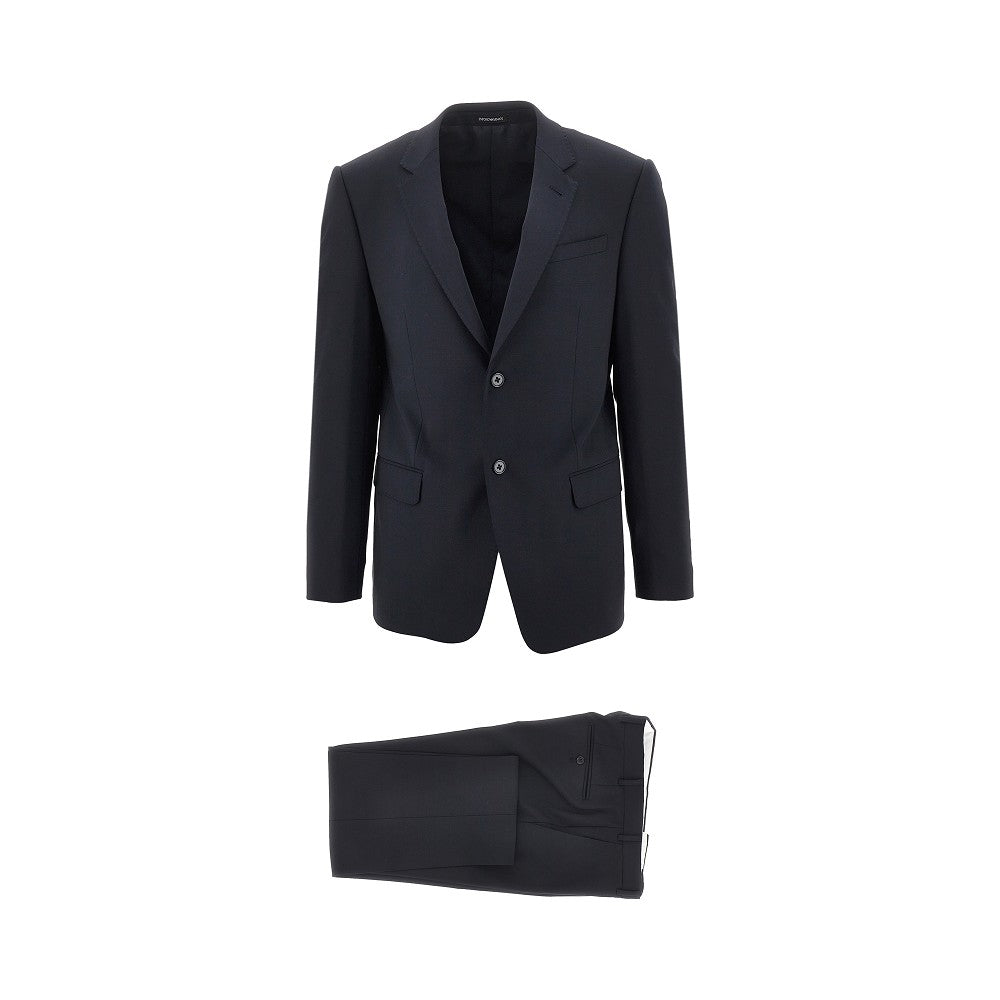 EMPORIO ARMANI Stretch wool 'M Line' tailored suit