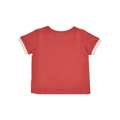 RALPH LAUREN Jersey T-shirt with logo embroidery