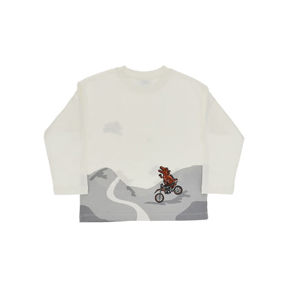 Mayoral Motorcycle print T-shirt