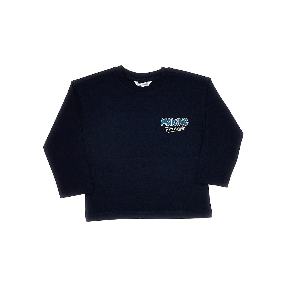 Mayoral Long-sleeved printed T-shirt