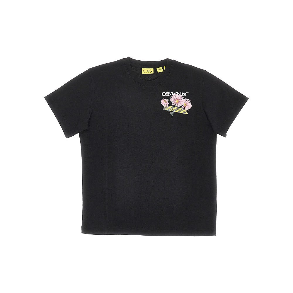 OFF WHITE Daisy Tape' print T-shirt