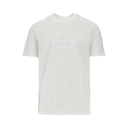 EMPORIO ARMANI Logo print lyocell-blend T-shirt