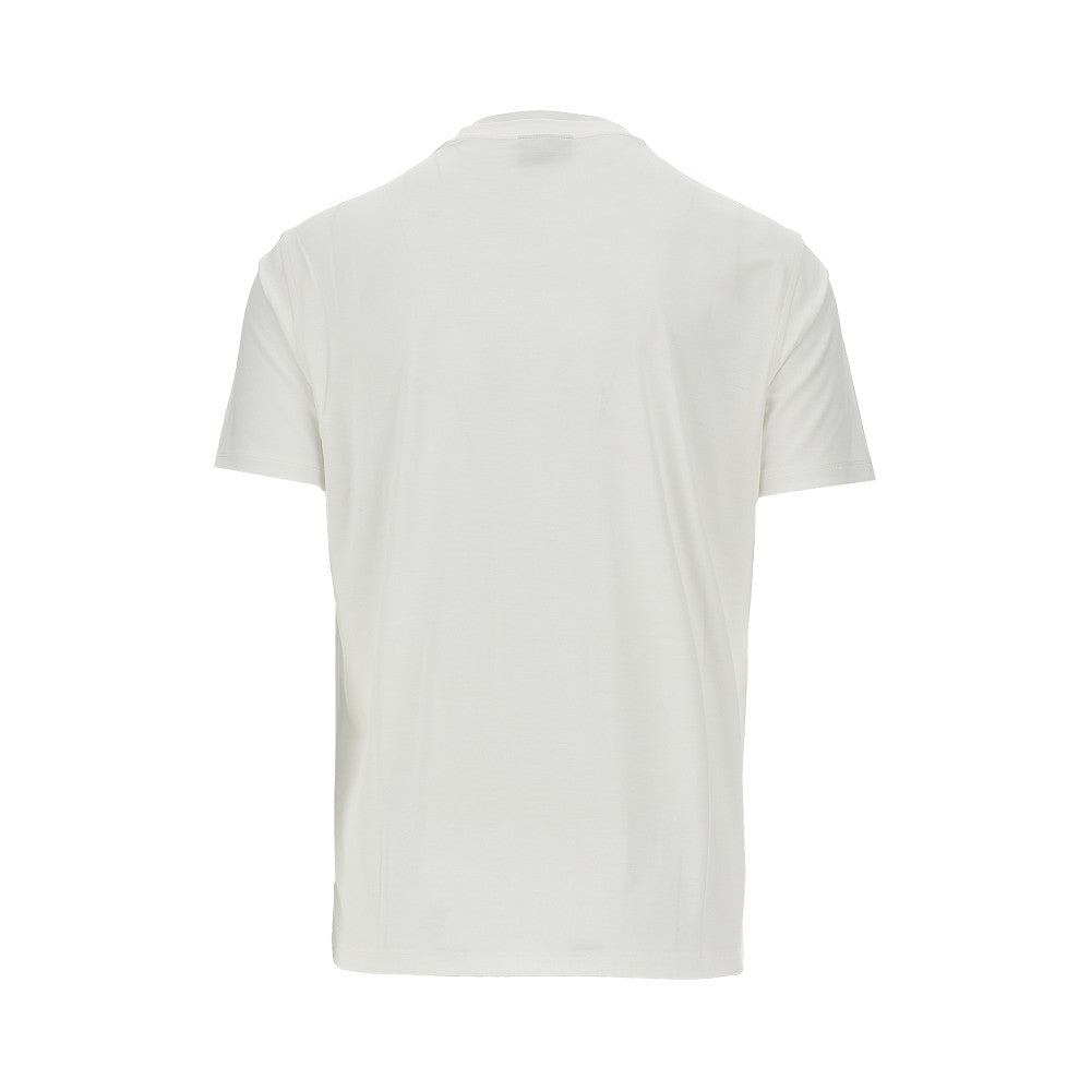 EMPORIO ARMANI Logo print lyocell-blend T-shirt