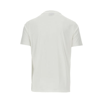 EMPORIO ARMANI Logo print lyocell-blend T-shirt
