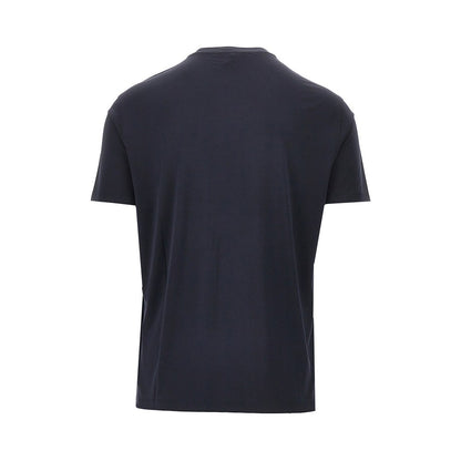 EMPORIO ARMANI Eagle embroidery modal-blend T-shirt