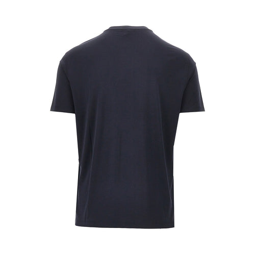 EMPORIO ARMANI Eagle embroidery modal-blend T-shirt