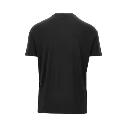 EMPORIO ARMANI Eagle embroidery modal-blend T-shirt