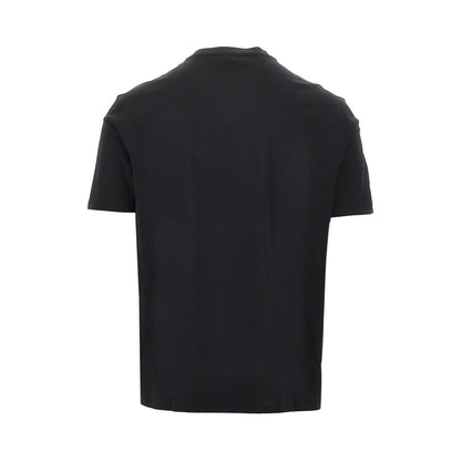 EMPORIO ARMANI Logo print lyocell-blend T-shirt