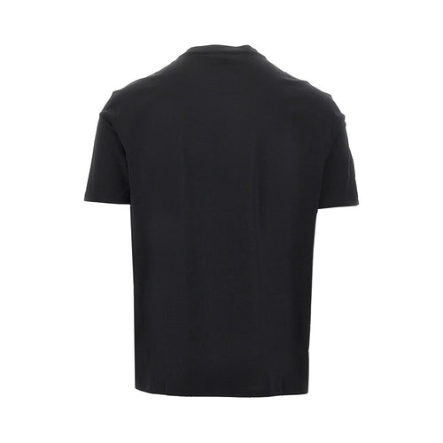 EMPORIO ARMANI Logo print lyocell-blend T-shirt