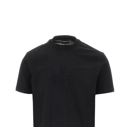 EMPORIO ARMANI Jacquard Eagle T-shirt