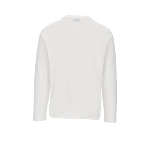 EMPORIO ARMANI Lyocell and cotton blend T-shirt with logo