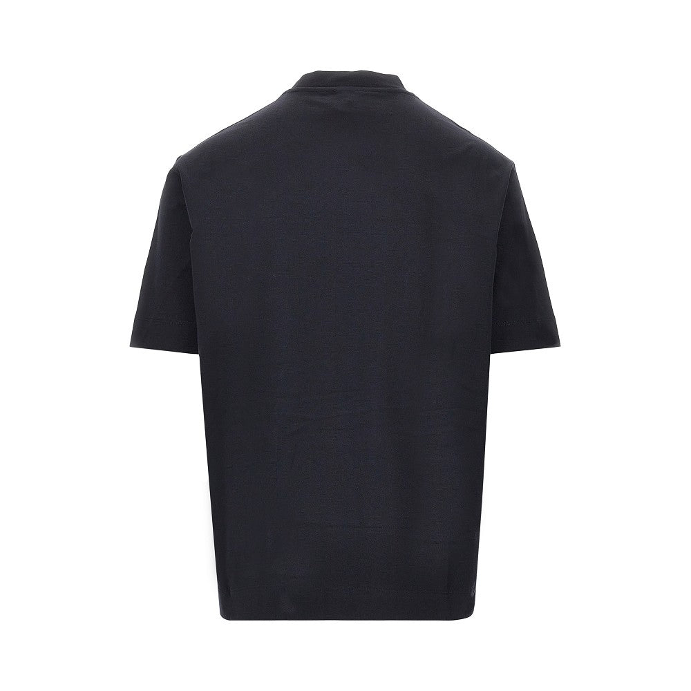 EMPORIO ARMANI Jersey T-shirt with logo patch