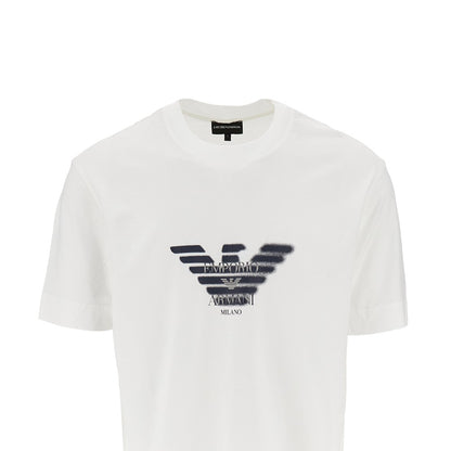 EMPORIO ARMANI Jersey T-shirt with logo print