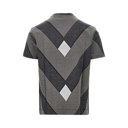EMPORIO ARMANI Jacquard jersey T-shirt