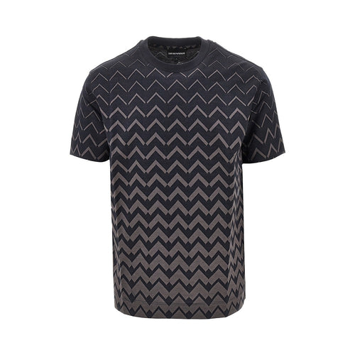 EMPORIO ARMANI Jacquard jersey T-shirt