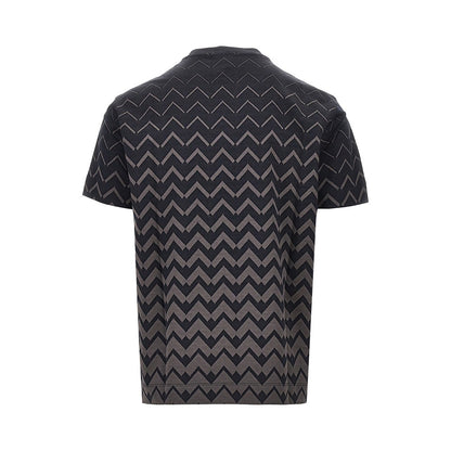 EMPORIO ARMANI Jacquard jersey T-shirt