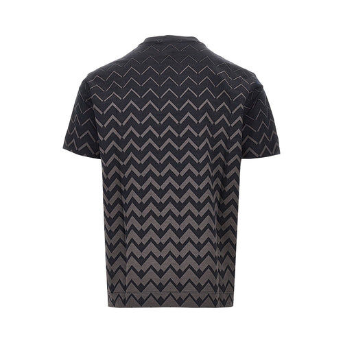 EMPORIO ARMANI Jacquard jersey T-shirt